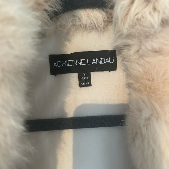 Adrienne Landau Fur Vest Small - Picture 2 of 3